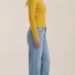 Michelle ribbed V-neck sweater
