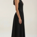 Nancy Midi Dress with Cut-out Details