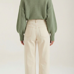 'Pauline' chunky knit sweater with a high neck