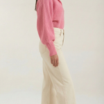 'Pauline' chunky knit sweater with a high neck