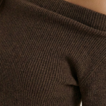 Asymmetrical Shirley Knit Top