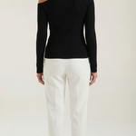 Asymmetrical Shirley Knit Top