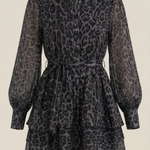Stella Leopard Mini Dress