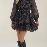 Stella Leopard Print Mini Dress