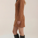 Tamara Short Dress with Front Zipper