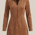 Tamara Short Dress with Front Zipper