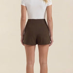 Darla Schlanker Short Skirt with Slit