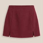 Darla Schlanker Short Skirt with Slit