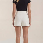 Darla Schlanker Short Skirt with Slit