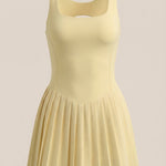 Deirdre Pleated Short Dress