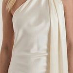 Dolly Satin Mini Dress with Scarf
