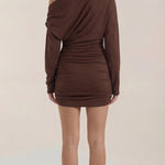 Doreen One-Shoulder Short Dress