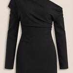 Doreen One Shoulder Mini Dress