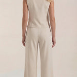 Ginger Color Vest and Pants Set
