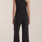 Ginger Color Vest and Pants Set