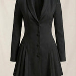 Glenda-Minikleid pleated blazer