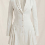 Glenda-Minikleid pleated blazer