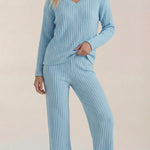 Matilda Knit Set with V-Neck