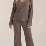 Matilda Knit Set with V-Neck
