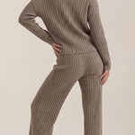 Matilda Knit Set with Textured V-Neck