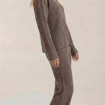 Matilda Knit Set with Textured V-Neck