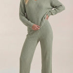 Matilda Knit Set with V-Neck