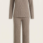 Matilda Knit Set with Textured V-Neck