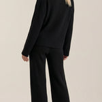 Matilda Knit Set with Textured V-Neck
