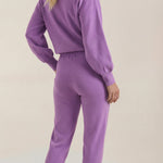 Mavis Strick Lounge Set with High Neck