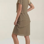 Meghan layered mini dress