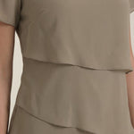 Meghan layered mini dress