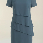 Meghan layered mini dress