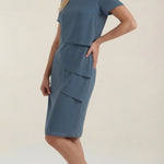 Meghan layered mini dress