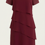 Meghan layered mini dress