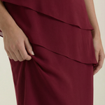 Meghan layered mini dress