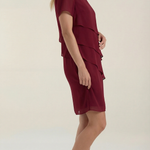 Meghan layered mini dress