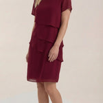 Meghan layered mini dress