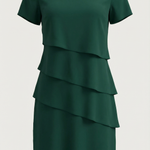Meghan layered mini dress