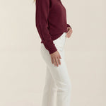Melinda Polo Pullover with Half Zip