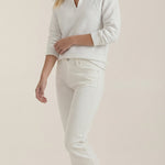 Melinda Quarter-Zip Polo Pullover