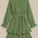 Rebekah Wrap Mini Dress Set