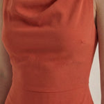Rosalie Short Cowl Collar Dress