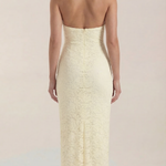 Roxanne Halter Lace Maxi Dress