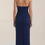 Roxanne Halter Lace Maxi Dress