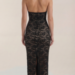 Roxanne Halter Lace Maxi Dress