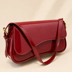 Elara | Curved Flap Shoulder Bag