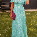 Sandra | Robe longue élégante à col en V