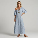 Kara One-Shoulder Maxi Dress