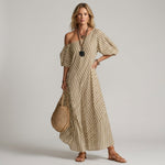 Kara One-Shoulder Maxi Dress