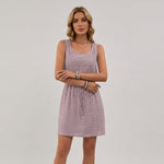 Lexi Eyelet Tie-Waist Dress